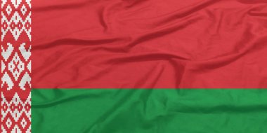 Beyaz Rusya Bayrağı Dalgalanıyor Yakından