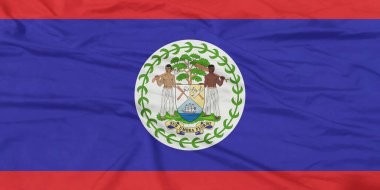Belize Bayrak Dalgalanması Yakından