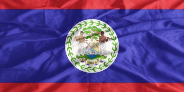 Belize Bayrak Dalgalanması Yakından