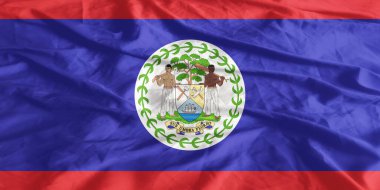 Belize Bayrak Dalgalanması Yakından