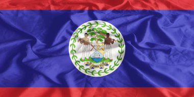 Belize Bayrak Dalgalanması Yakından