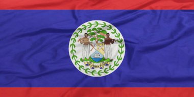 Belize Bayrak Dalgalanması Yakından