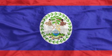 Belize Bayrak Dalgalanması Yakından