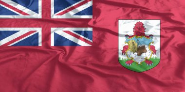 Bermuda Bayrağı Yakından Dalgalanıyor