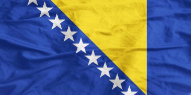 Bosna-Hersek Bayrağı Dalgalanıyor