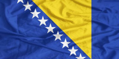 Bosna-Hersek Bayrağı Dalgalanıyor