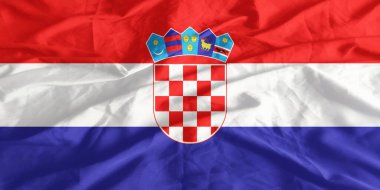 Hırvatistan Bayrağı Yakından Dalgalanıyor