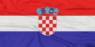 Hırvatistan Bayrağı Yakından Dalgalanıyor