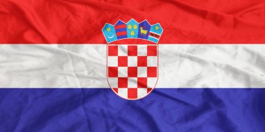 Hırvatistan Bayrağı Yakından Dalgalanıyor