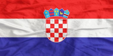 Hırvatistan Bayrağı Yakından Dalgalanıyor