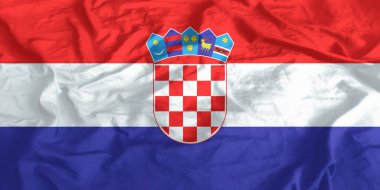 Hırvatistan Bayrağı Yakından Dalgalanıyor