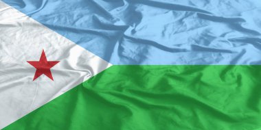 Cibuti Bayrağı Yakından Dalgalanıyor