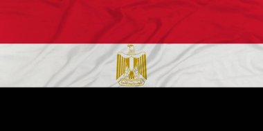Mısır Bayrağı Yakından Dalgalanıyor
