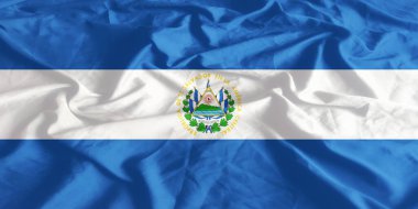 El Salvador Bayrağı Yakından Dalgalanıyor
