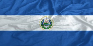 El Salvador Bayrağı Yakından Dalgalanıyor