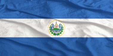 El Salvador Bayrağı Yakından Dalgalanıyor
