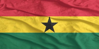 Gana Bayrağı Yakından Dalgalanıyor