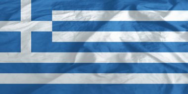 Yunanistan Bayrağı Yakından Dalgalanıyor