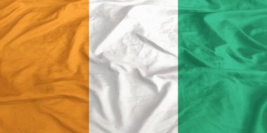 Fildişi Sahili Bayrağı Yakından Dalgalanıyor