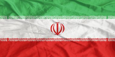 İran Bayrağı Yakından Dalgalanıyor