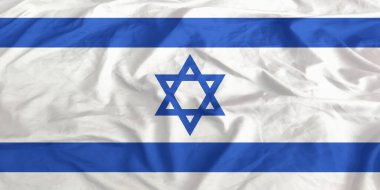 İsrail Bayrağı Yakından Dalgalanıyor