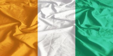 Fildişi Sahili Bayrağı Yakından Dalgalanıyor