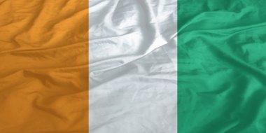 Fildişi Sahili Bayrağı Yakından Dalgalanıyor