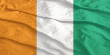 Fildişi Sahili Bayrağı Yakından Dalgalanıyor