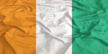 Fildişi Sahili Bayrağı Yakından Dalgalanıyor