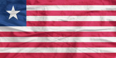 Liberya Bayrağı Yakından Dalgalanıyor