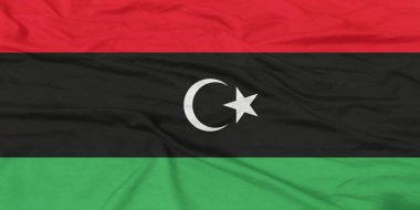Libya Bayrağı Dalgalanıyor
