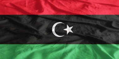 Libya Bayrağı Dalgalanıyor