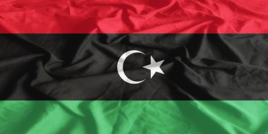 Libya Bayrağı Dalgalanıyor
