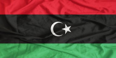 Libya Bayrağı Dalgalanıyor