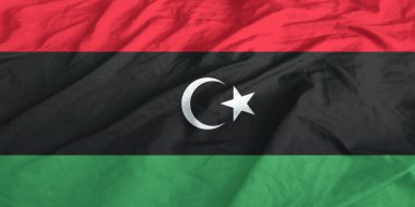 Libya Bayrağı Dalgalanıyor