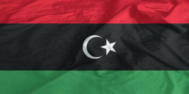 Libya Bayrağı Dalgalanıyor