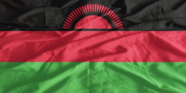 Malawi Bayrağı Yakından Dalgalanıyor