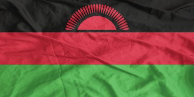 Malawi Bayrağı Yakından Dalgalanıyor