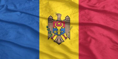 Moldova Bayrağı Yakından Dalgalanıyor