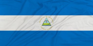 Nikaragua Bayrağı Yakından Dalgalanıyor