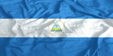 Nikaragua Bayrağı Yakından Dalgalanıyor