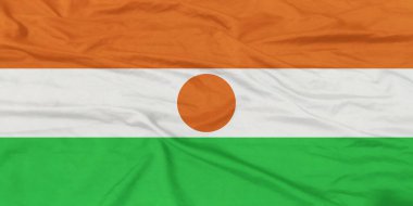 Nijer Bayrağı Yakından Dalgalanıyor