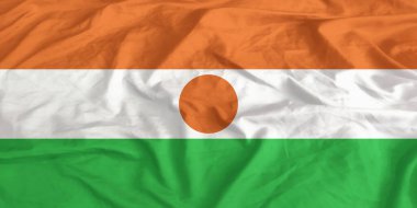 Nijer Bayrağı Yakından Dalgalanıyor