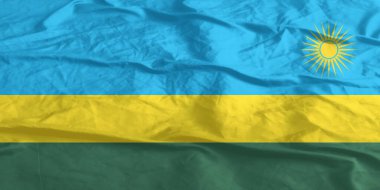 Ruanda Bayrağı Yakından Dalgalanıyor