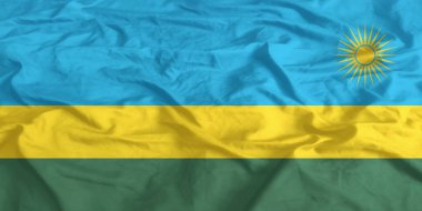 Ruanda Bayrağı Yakından Dalgalanıyor