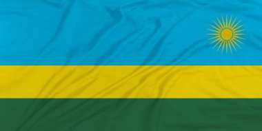 Ruanda Bayrağı Yakından Dalgalanıyor