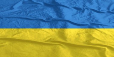 Ukrayna Bayrağı Yakından Dalgalanıyor