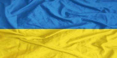 Ukrayna Bayrağı Yakından Dalgalanıyor
