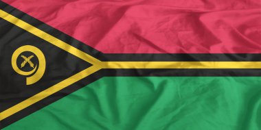 Vanuatu Bayrağı Yakından Dalgalanıyor