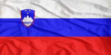 Slovakya Bayrak Rüzgarı Yakından Dalgalanıyor